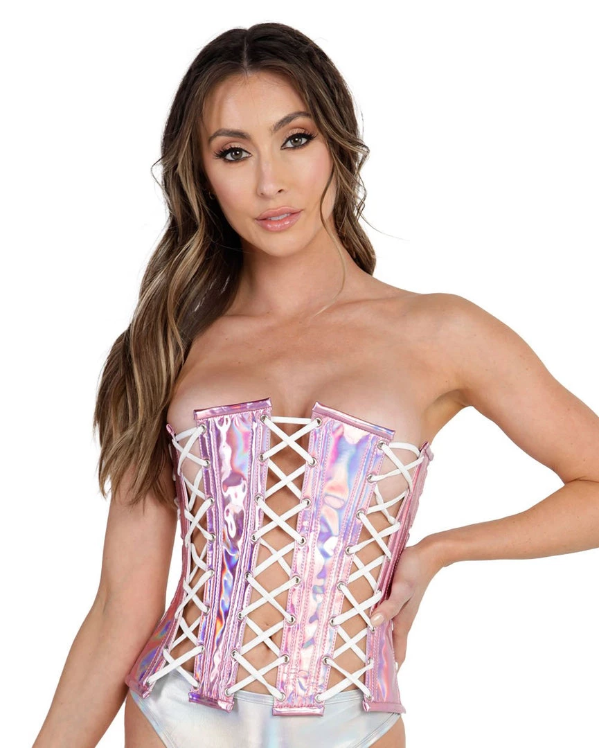 Accessories Daisy Corsets Shine On Lace Up Corset