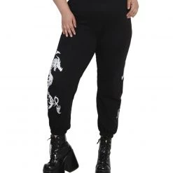 Rock & Rose Clothing Dare Me 2 Dragon Glow In The Dark Joggers