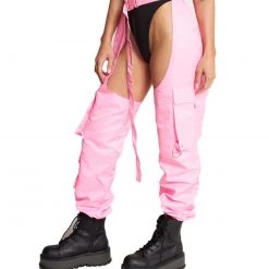 Hot & Delicious Black Bead Day Tripper Speed Clasp Chaps