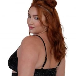 Dippin Daisies Dazzling Stars Reflective Underboob Top Clothing