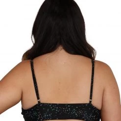 Dippin Daisies Dazzling Stars Reflective Underboob Top Clothing