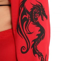 Rock & Rose New Arrivals Dead End Dragon Ultra Crop Top