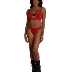 Day G Demand Attention High Cut Thong Booty Shorts Clothing