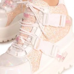 Demonia Believe Ur Galaxy Holo Boots