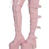 Demonia Power Move Thigh-High Boots