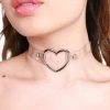 Western Fashion Don't Mess With My Heart Vinyl Choker
