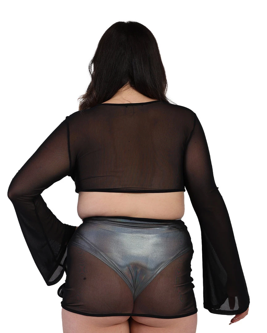 OhYes Tops Drive U Crazy Cut Out Top