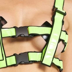 Western Fashion New Arrivals Rush Hour Neon Chest Harness