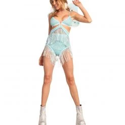 Clothing EastnWest Label X IHR Dreamlike Sequin Fringe Top