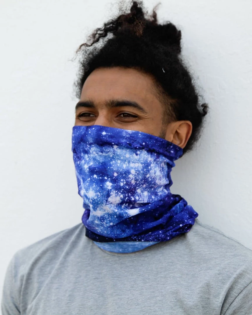INTO THE AM Masks & Bandanas Stardust Seamless Mask Bandana