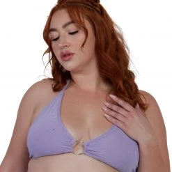 OhYes Tops Feeling Free Mesh O-Ring Halter Top