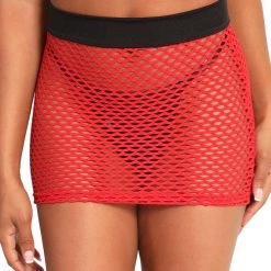 Body Language Fishnet Mini Skirt New Arrivals