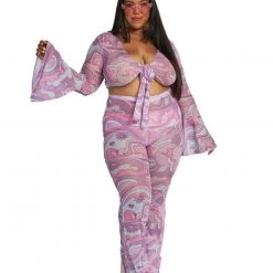 Cherry Mellow, Inc. Clothing Free Spirit Cutie Mesh Longsleeve Top