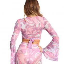 Cherry Mellow, Inc. Clothing Free Spirit Cutie Mesh Longsleeve Top