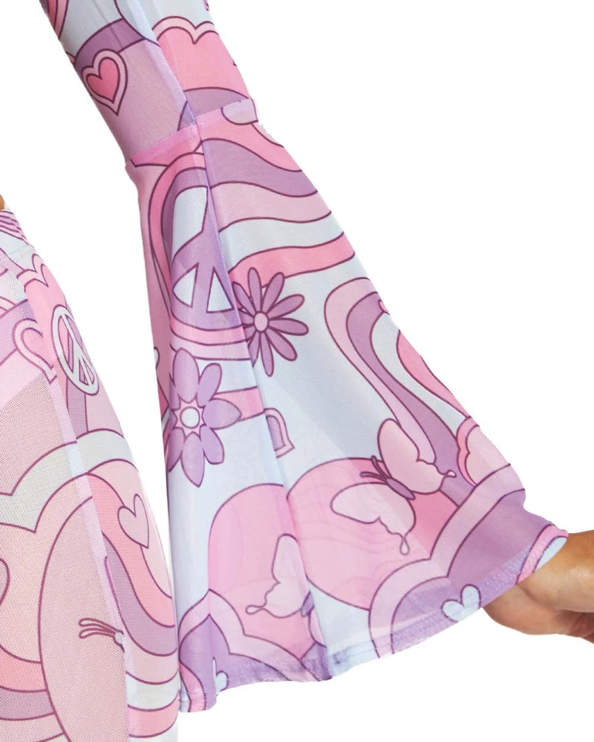 Cherry Mellow, Inc. Clothing Free Spirit Cutie Mesh Longsleeve Top