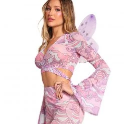 Cherry Mellow, Inc. Clothing Free Spirit Cutie Mesh Longsleeve Top