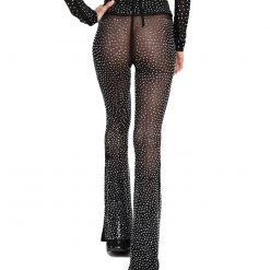 OhYes Get That Glow On Rhinestone Bell Bottoms
