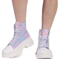 Berness Shoes Glowing Galaxy Hi-Cut Sneakers