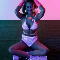 Day G Groovy As Hell Bikini Top Clothing