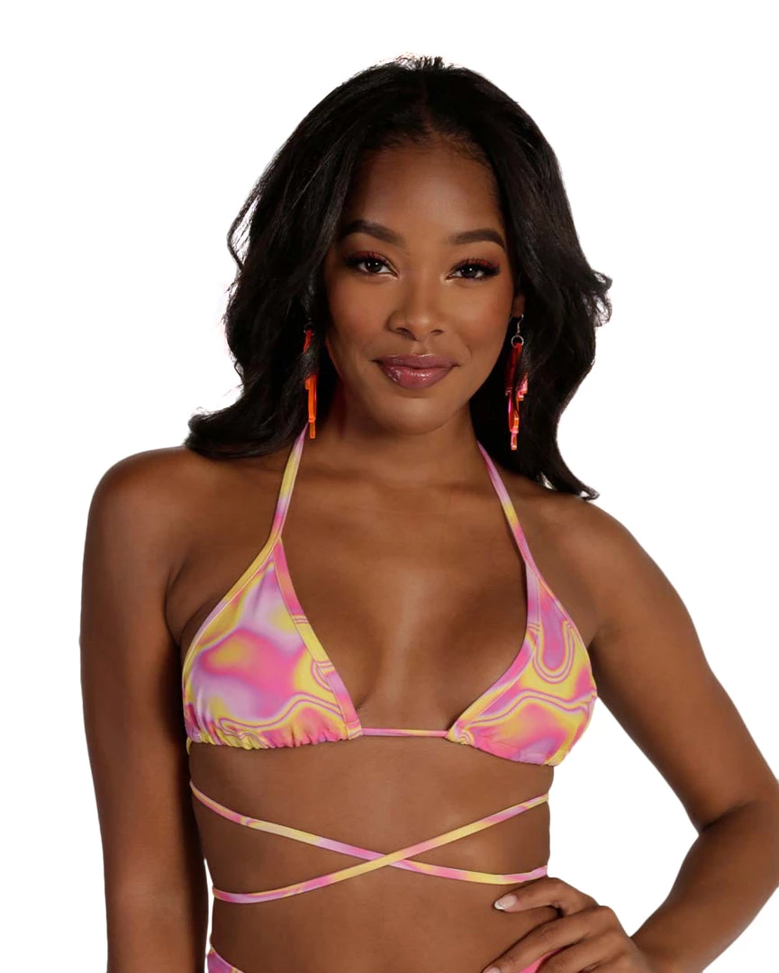 Day G Groovy As Hell Bikini Top Clothing