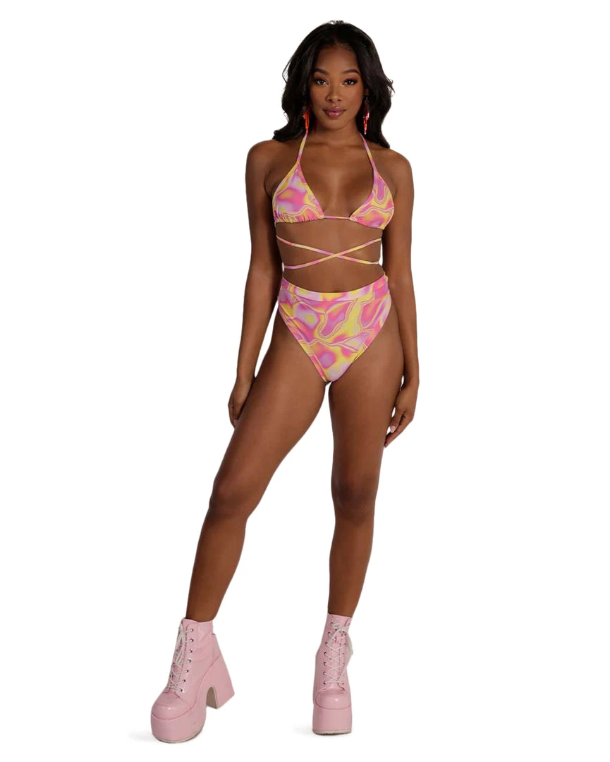 Day G Groovy As Hell Bikini Top Clothing