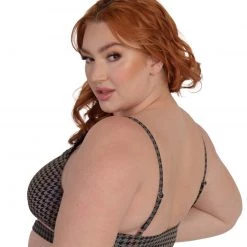 Dippin Daisies Tops Groovy BB Reflective Underboob Top