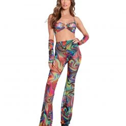 One By One Apparel Groovy Gal Mesh Arm Warmers