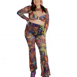 One By One Apparel Groovy Gal Crop Top