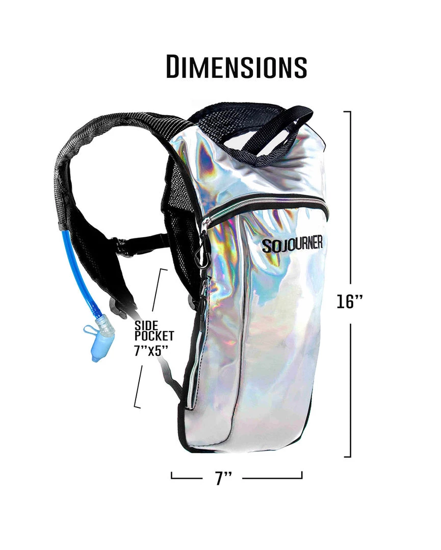 SoJourner Hella Holographic Hydration Pack