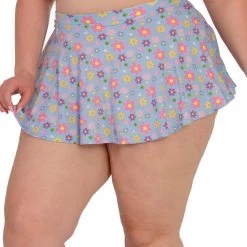 OhYes Happy Blossoms Skater Skirt Bottoms