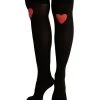 Ana Accessories Heart Skips A Beat Thigh-High Socks