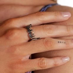 Ana Accessories Heart's On Fire Flame Ring