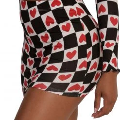 Rock & Rose Heartbreaker Mini Skirt