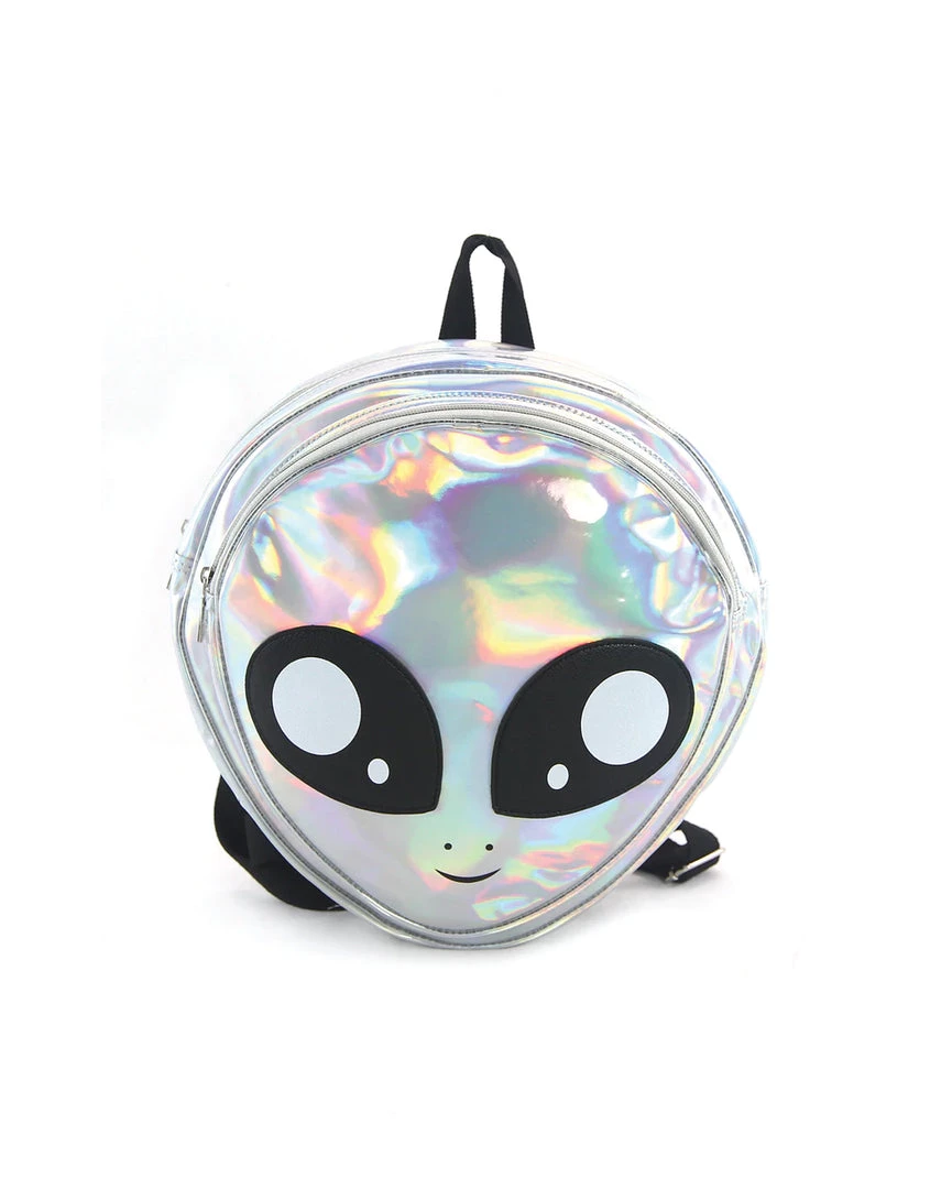 Collective Accessories Hologram Alien Backpack