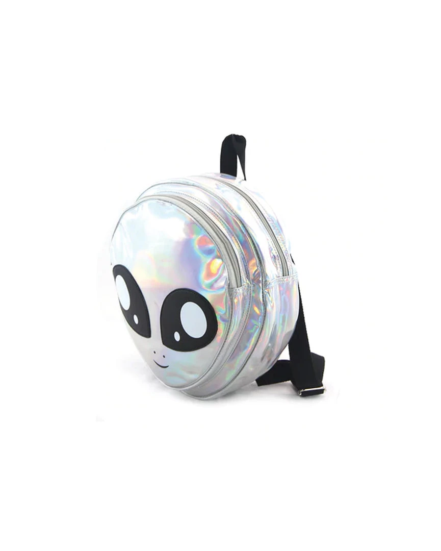 Collective Accessories Hologram Alien Backpack