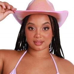 Western Fashion New Arrivals Hot Girl Thang Iridescent Cowgirl Hat