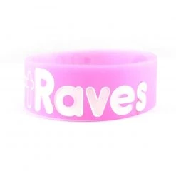 Andrew - Agent IHeartRaves Wristband - Pink Pashminas & Festival Accessories