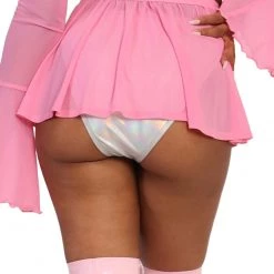 OhYes Infinite Daze Mesh Mini Skirt