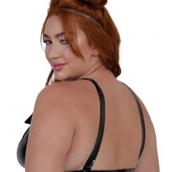 OhYes It's My World Vinyl Crop Top