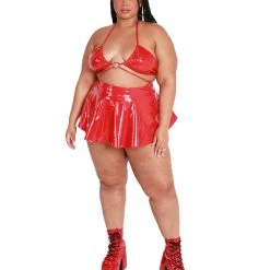 OhYes It's My World Vinyl Skater Skirt New Arrivals