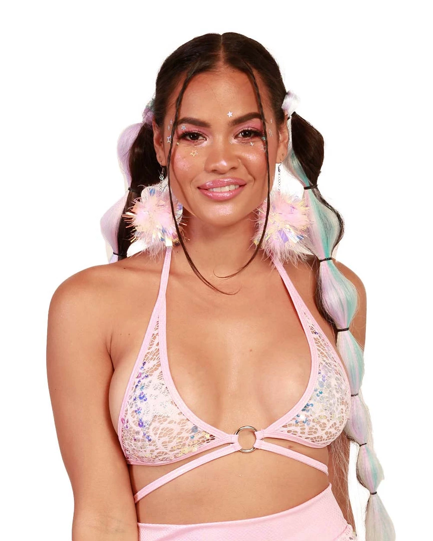 J. Valentine Slice Of Heaven Sequin Wrap Top Clothing