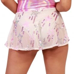 Clothing J. Valentine X IHR Electric Stars Mesh Mini Skirt