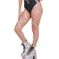 Clothing J. Valentine X IHR Intergalactic Effectz Strappy Lace-Up Bottoms