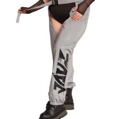 Hot & Delicious Black Bead New Arrivals Jauz X IHR Reflective Chaps