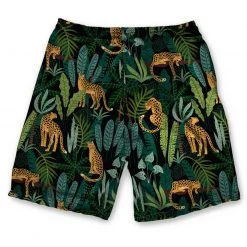 INTO THE AM Men Jungle Cats Shorts