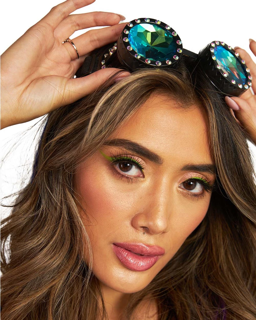 Ana Accessories Glasses Kaleidoscope World Rhinestone Goggles