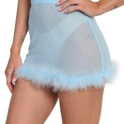 OhYes Keepin' It Cute & Fluffy Mini Skirt Clothing