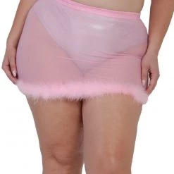 OhYes Keepin' It Cute & Fluffy Mini Skirt Clothing