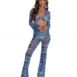 Cherry Mellow, Inc. Keepin' It Swirly Bell Bottoms