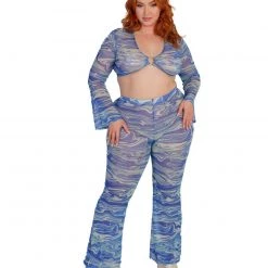 Cherry Mellow, Inc. Keepin' It Swirly O-Ring Long Sleeve Top